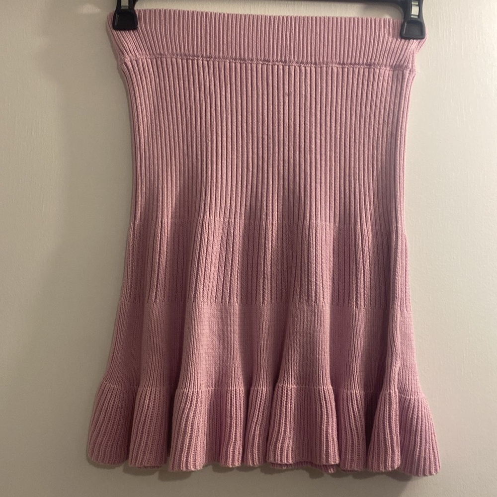 Free People Skirts Free People Purple Solid Gold Skirt XS - Picture 3 of 4
